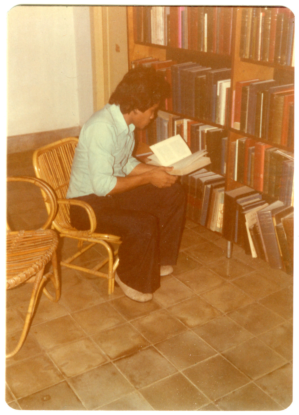 Yolnius Mai Reading at Robert Patterson's House
