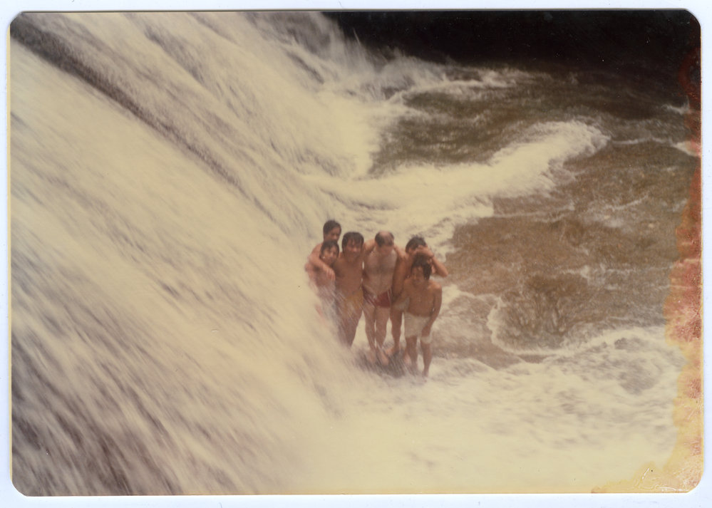 Student Group with Robert Patterson at Bantimurung Fall