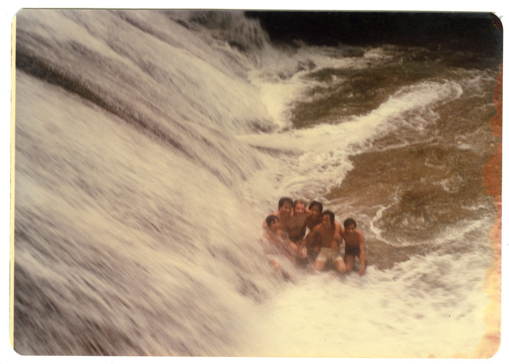 Student Group with Robert Patterson at Bantimurung Waterfall