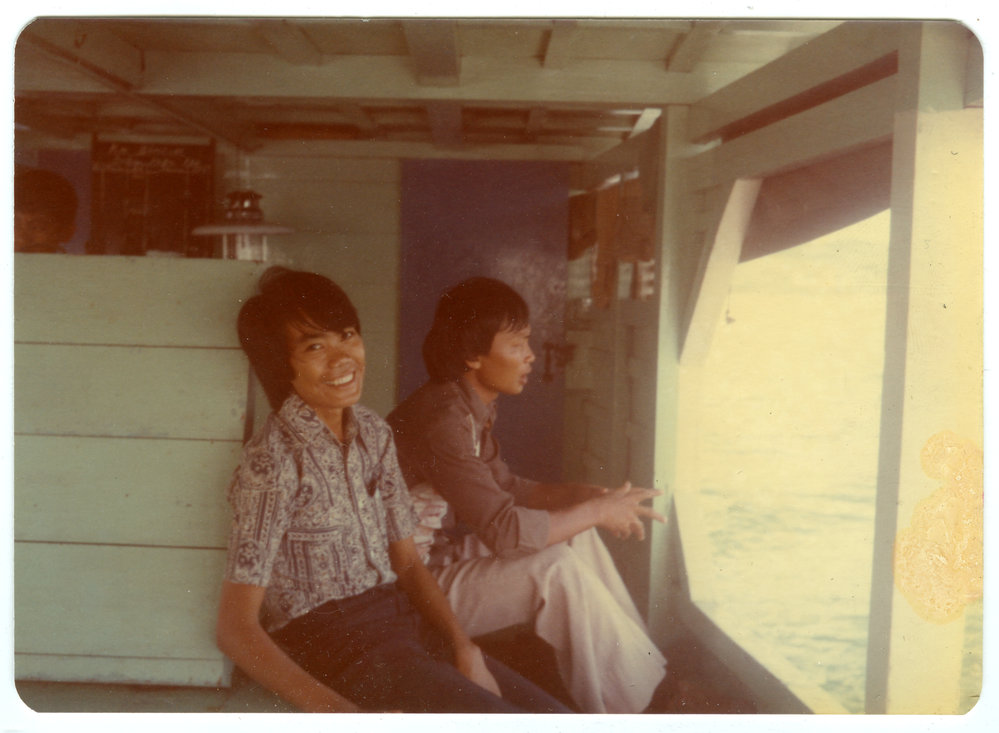 Two Boys on Board the "Syaliakh"