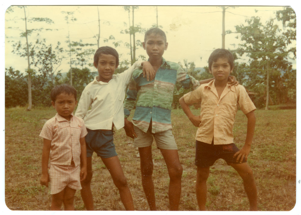 Local Children in the Pacongkong Church Grounds
