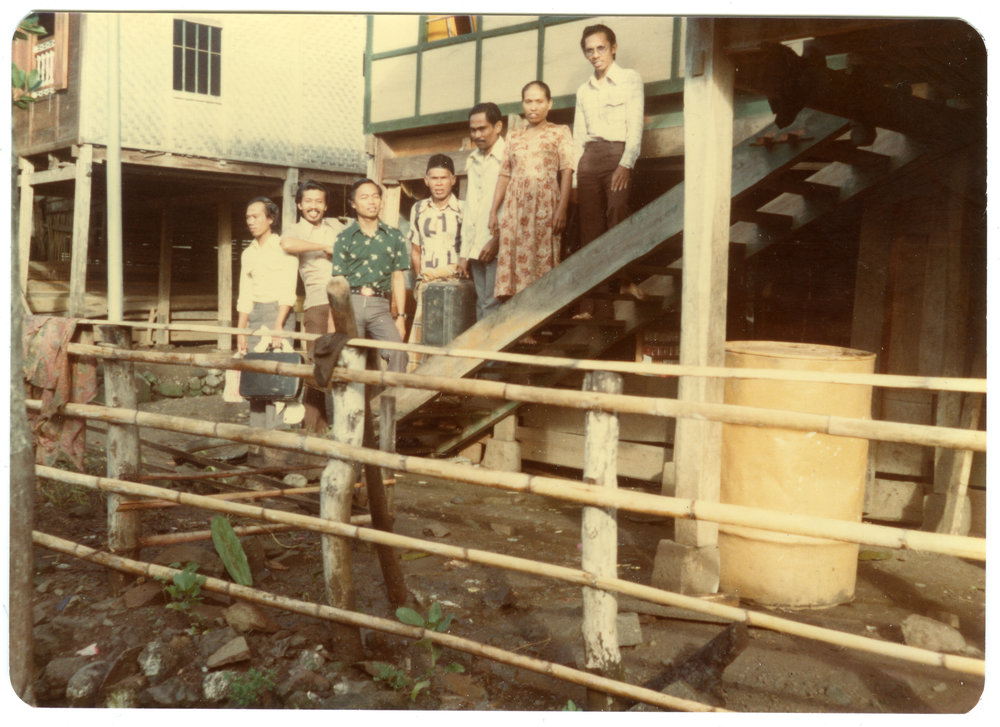 Group Outside the House at Masiwale