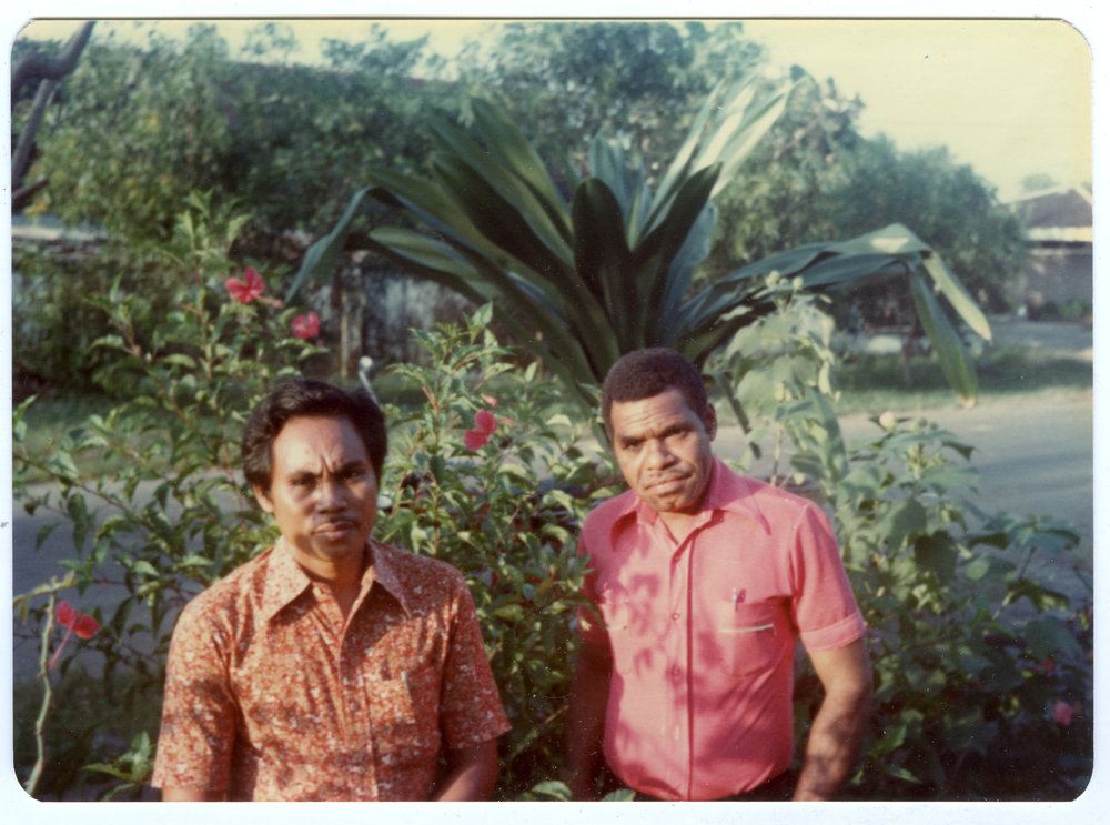 Pdt. Markus Kapang and Pdt. K. Kreeuw