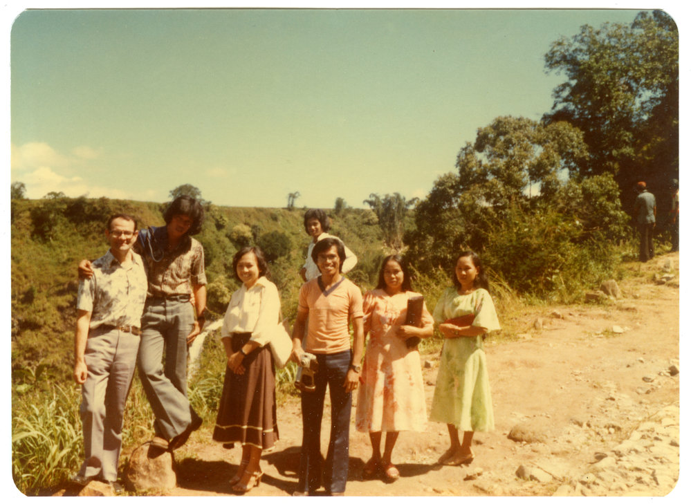 Group Including Robert Patterson on the Road