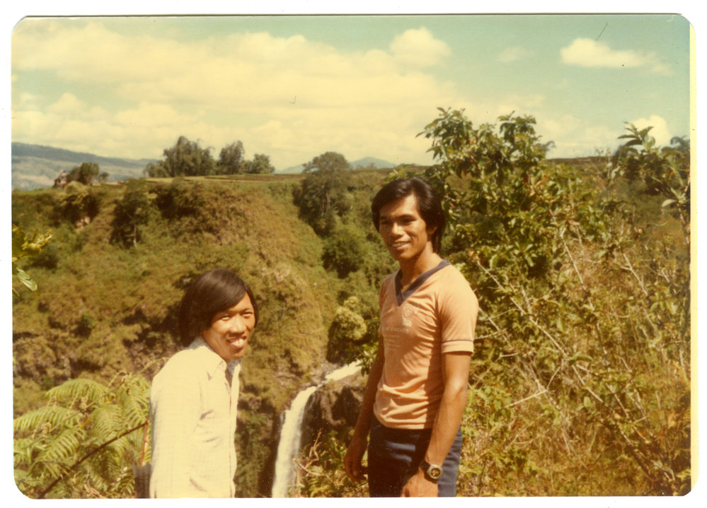 Teddy Liu and Johanes Rante Banu on Hill Ridge