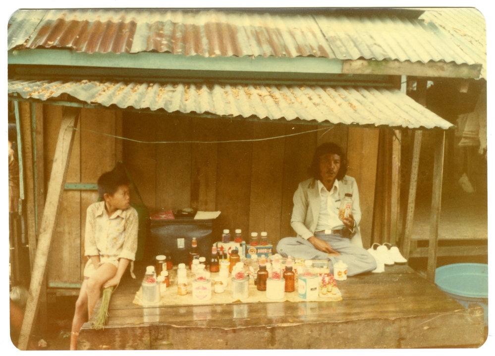 The Medicine Man's Stall at the Rantepao Market