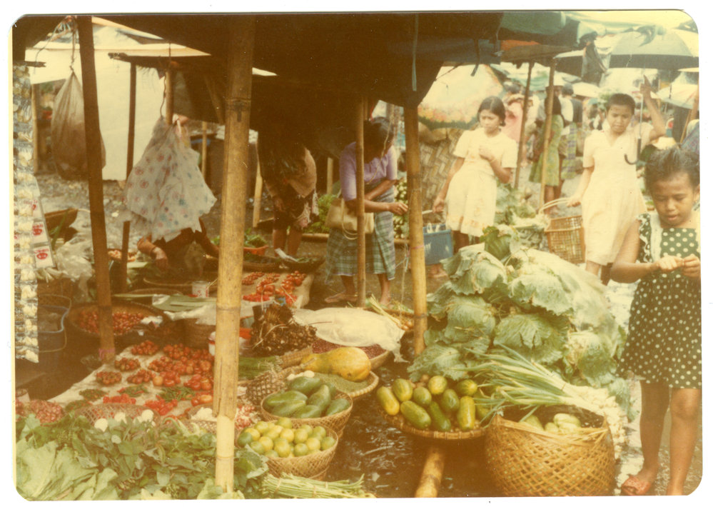 Stall for Vegetables at the Rantepao Market