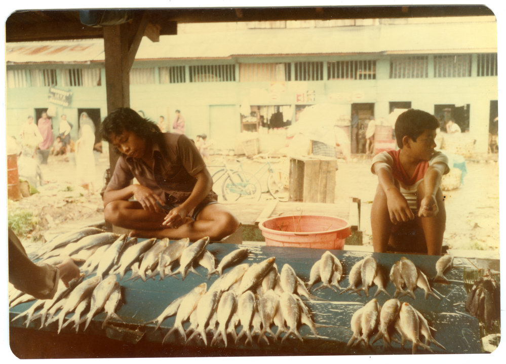 Fish Stall at the Rantepao Market