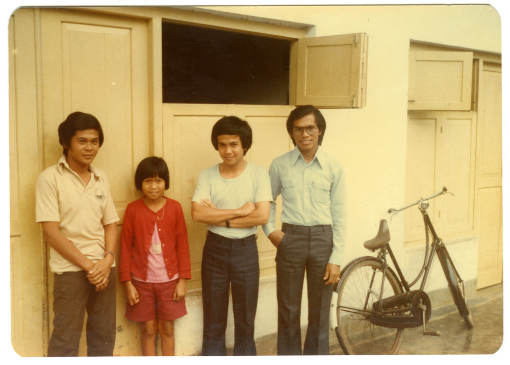 Group Outside the Home of the Kebangnga Family in Rantepao