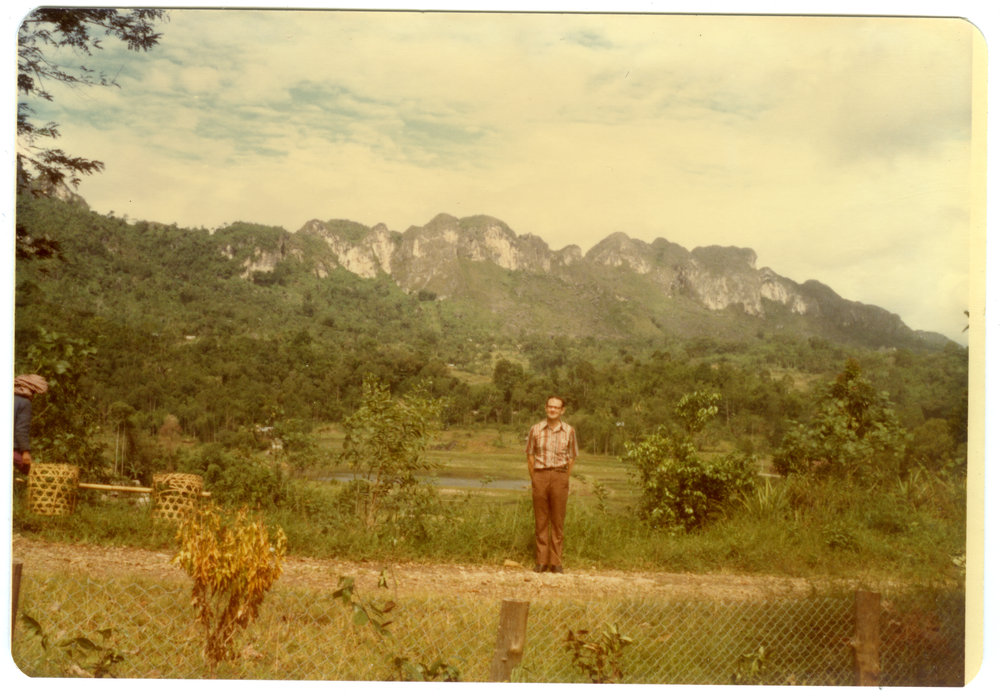 Robert Patterson with Some of the Hills Round Tangmentoe