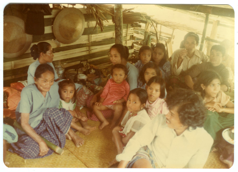 A Group Inside the Hut