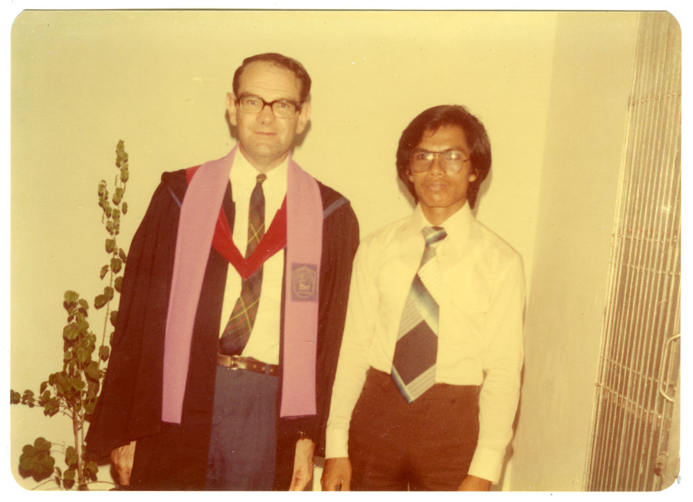 Robert Patterson and Johanes Rante Banu