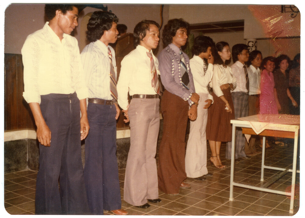 Group of Students Standing in a Hall
