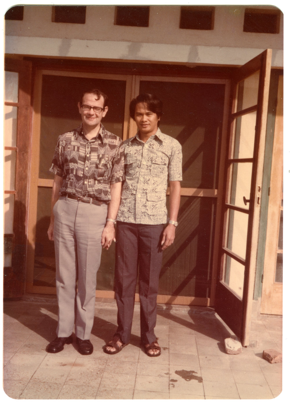 Robert Patterson with Siscus Manabaung