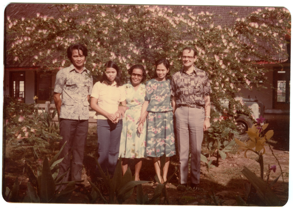 Group Outside Kambodji's Home