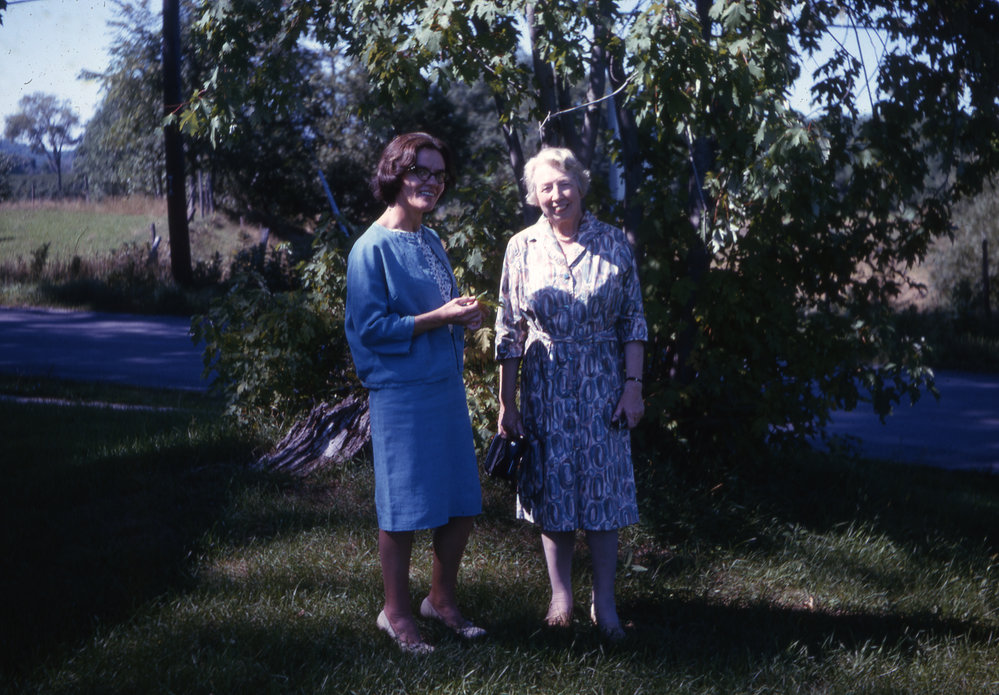 Helen Dewan and Nora Clavert