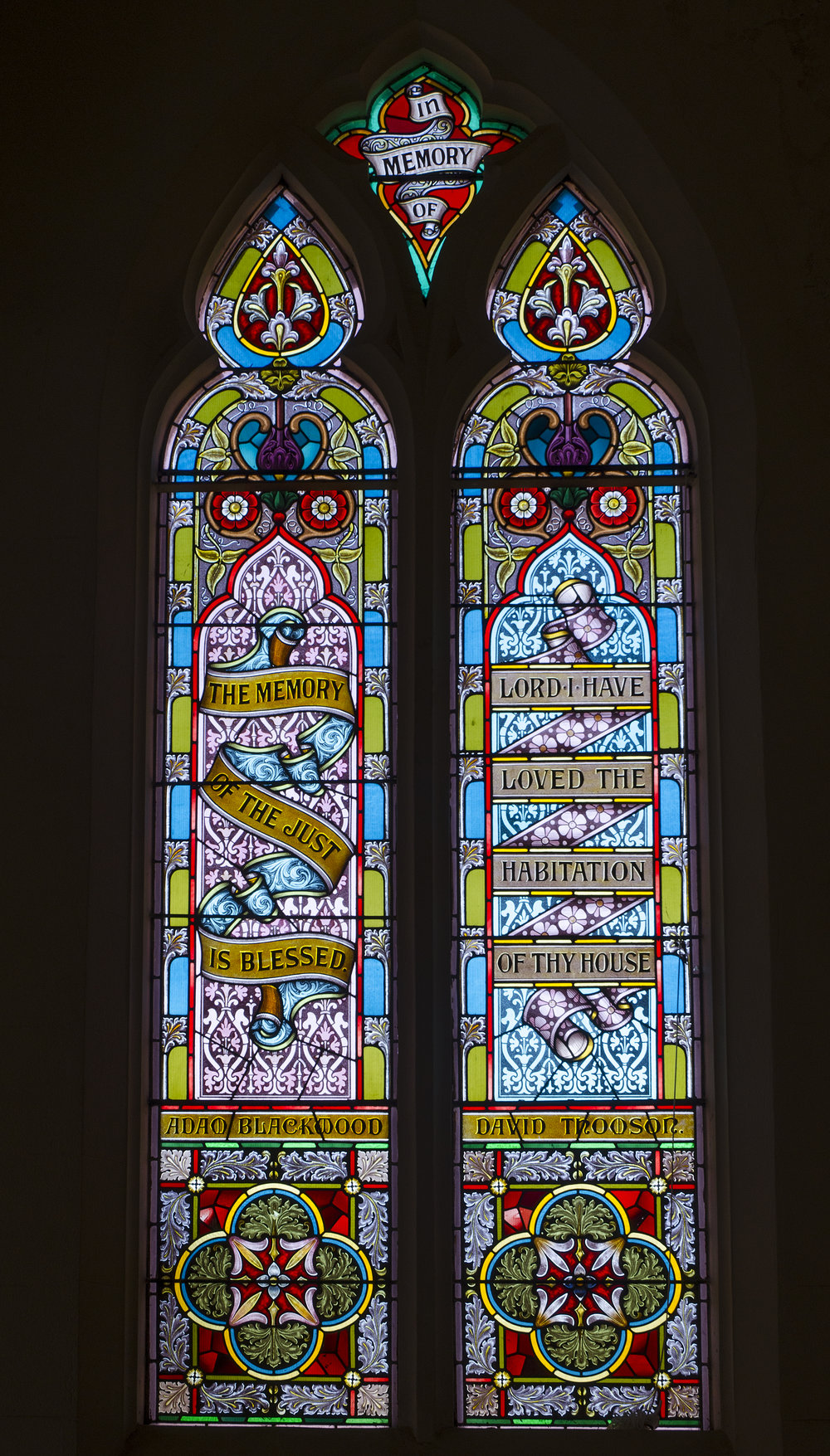 Memorial windows, Kaikorai Church