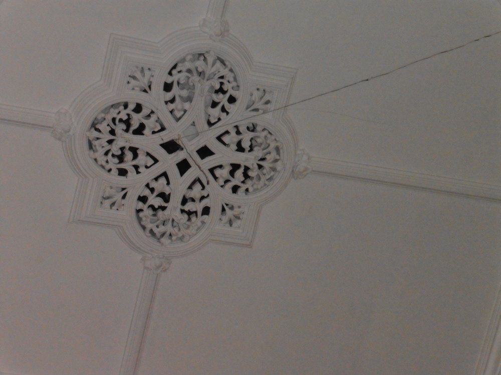 Ceiling rose, Kaikorai Church