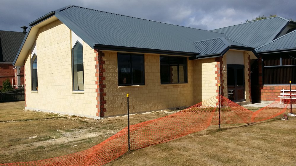 New Trinity Church, Temuka nearing completion