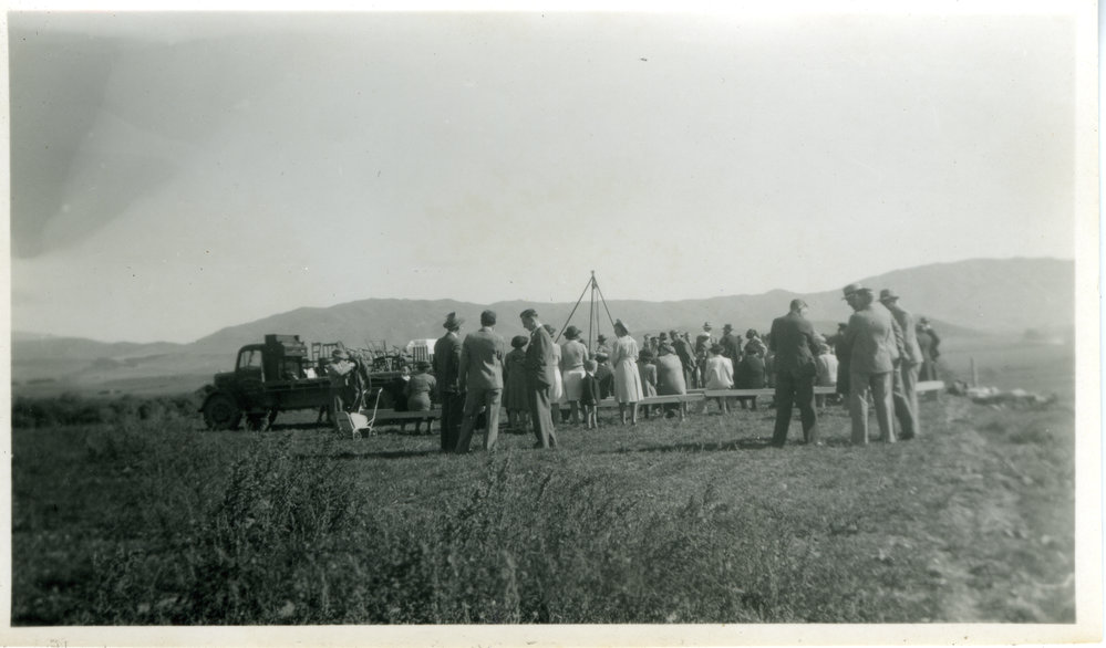 Laying Of Foundation Stone.