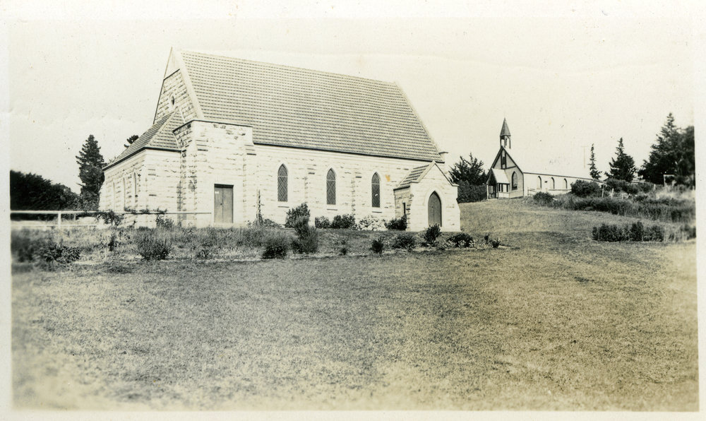 Old &amp; New Pleasant Point Churches.