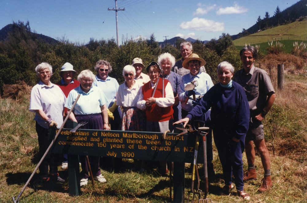 Nelson-Marlborough Presbyterial Tree-Planting.
