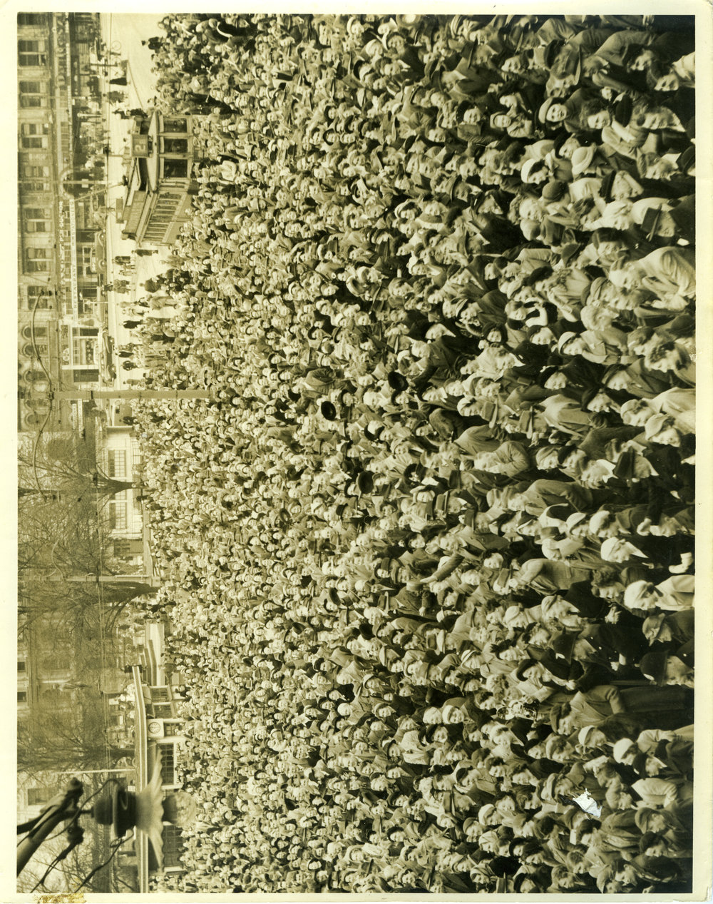 Crowd in Square, Christchurch