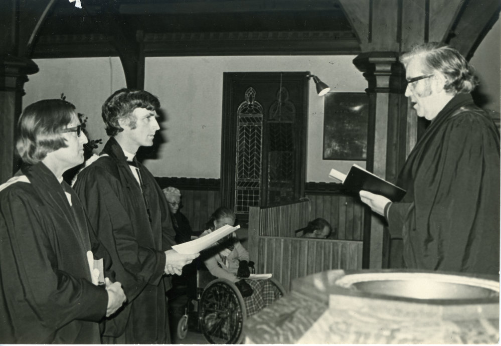 Induction of Rev. J. A. Elvidge (?)