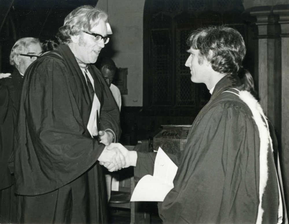 Induction of Rev. J. A. Elvidge (?)