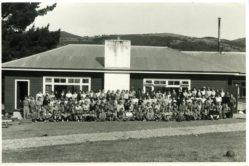 Senior bible class group, Camp Iona