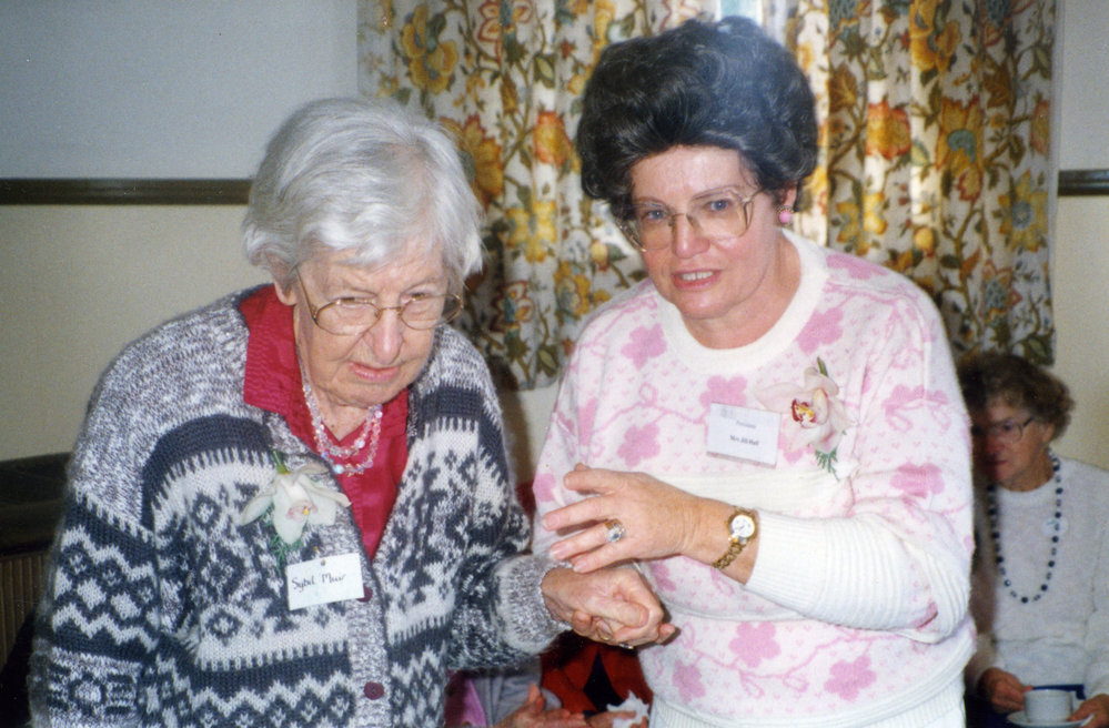 Miss S. Muir and Mrs J. Hall