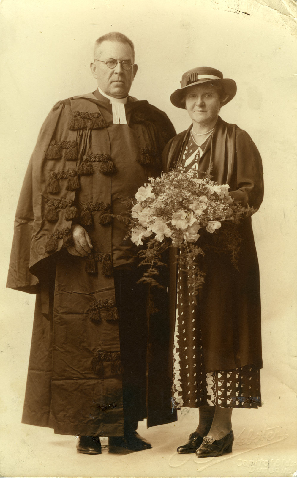 Rev. J. and Mrs B. Dickie.