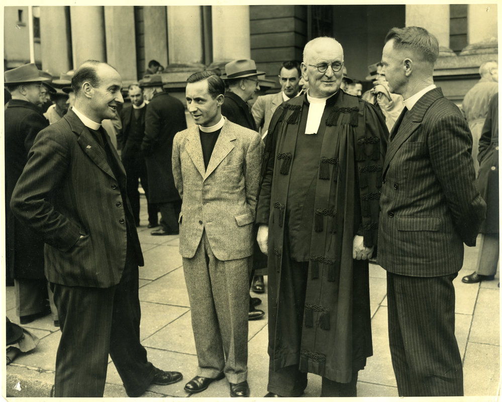 Moderator &amp; Ministers At Assembly.