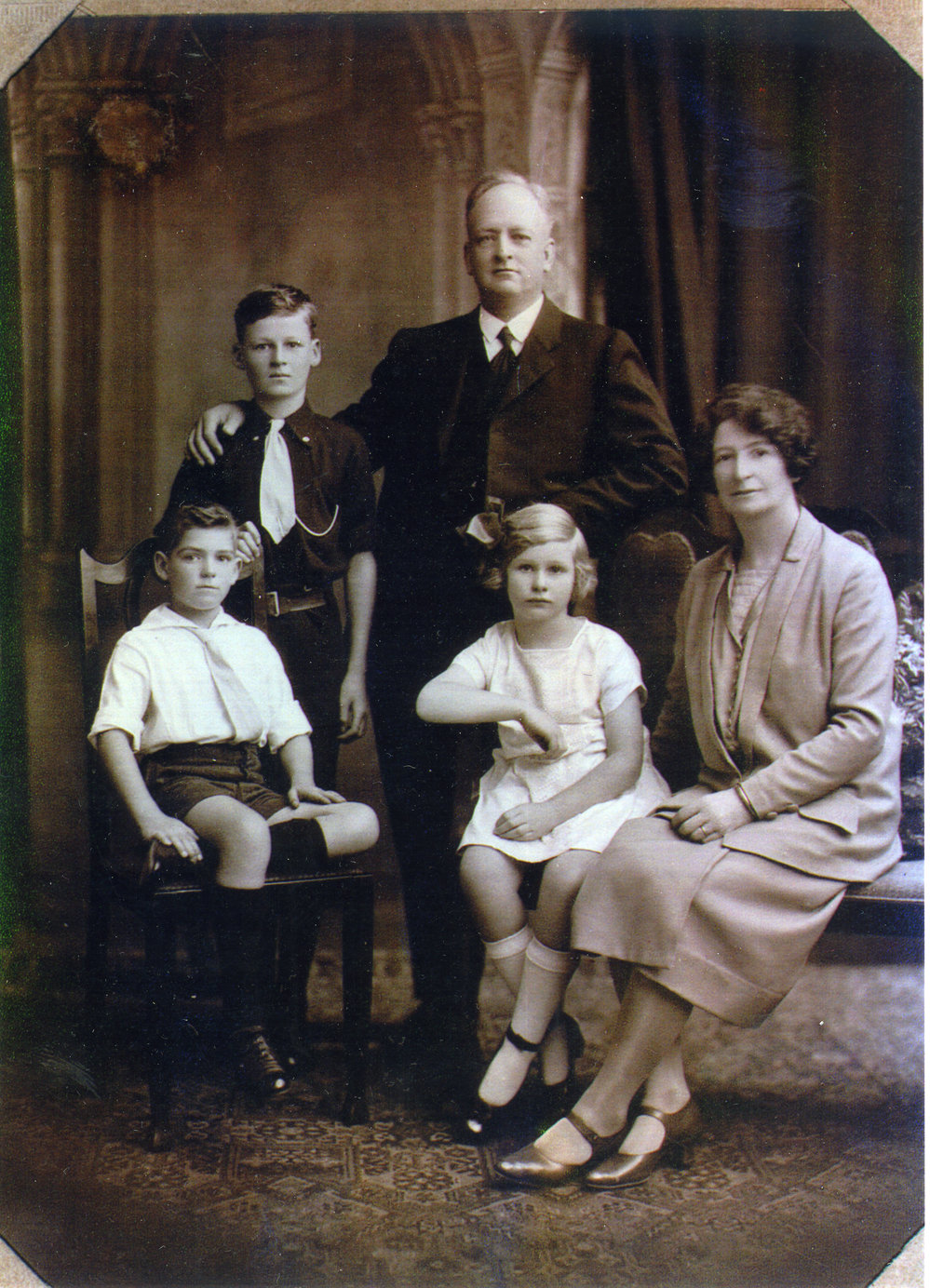 Rev. FR &amp; Mrs J. Jeffreys &amp; Family.