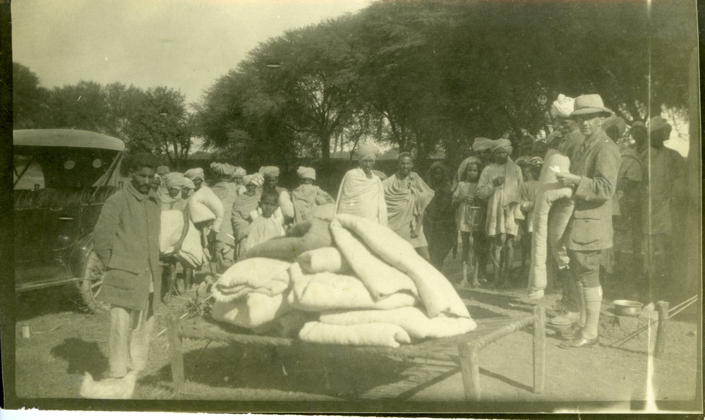 Distributing Quilts.