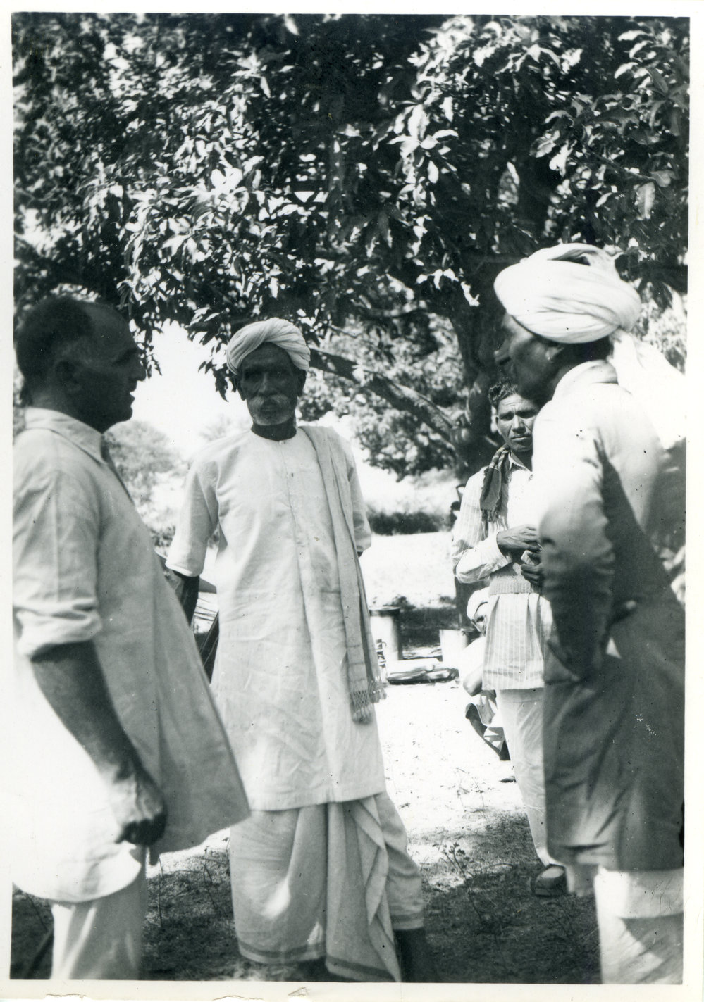 Rev.A.R.Justin With Village Leaders.