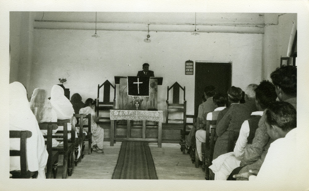 Interior Of Church.