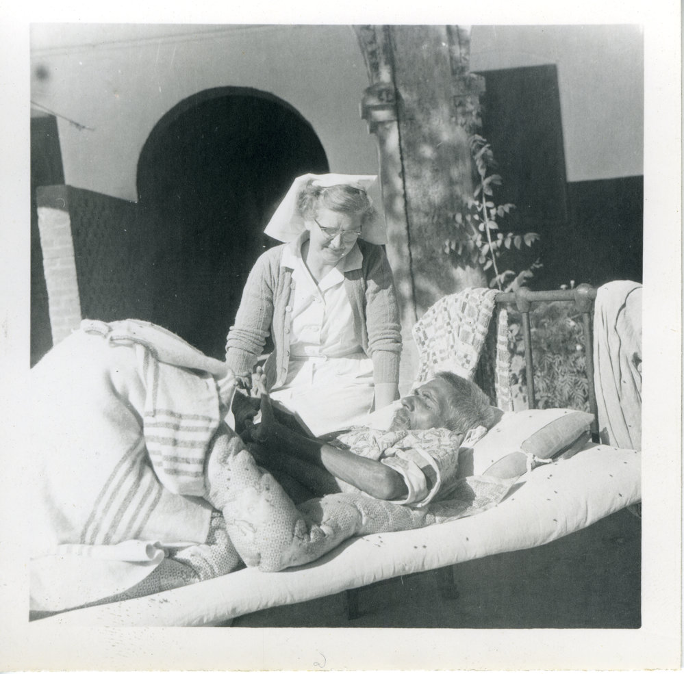 Sr N.Heginbotham &amp; Patient.