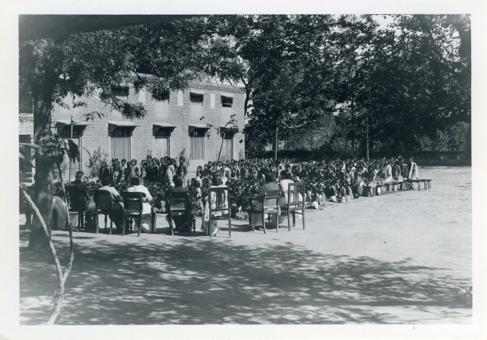 Assembly At Jagadhri Girls School.