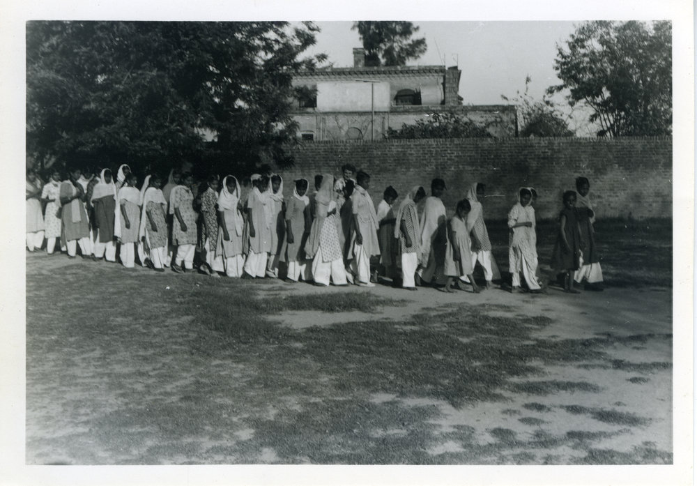 Christian Girls Going To Church, Kharar.