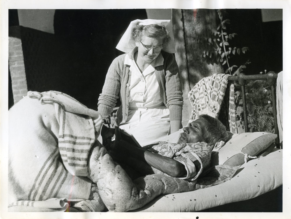 Sr N.Heginbotham &amp; Patient.