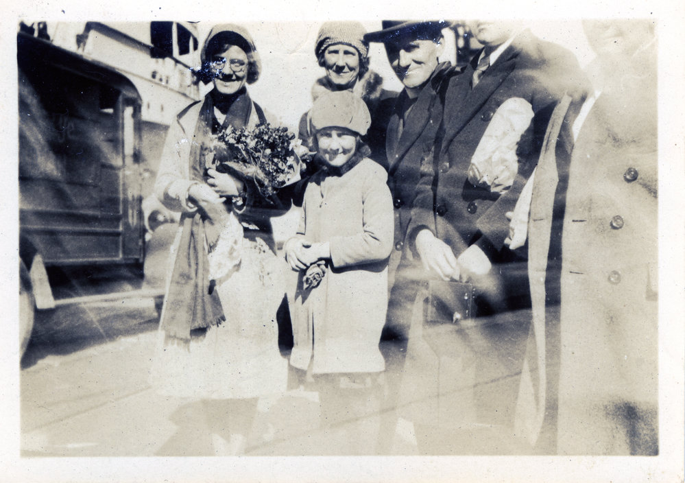 Jean McNeur Leaving On The Maunganui.