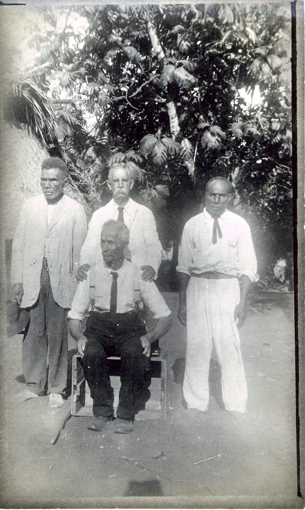 Group photograph of missionaries and Assistants
