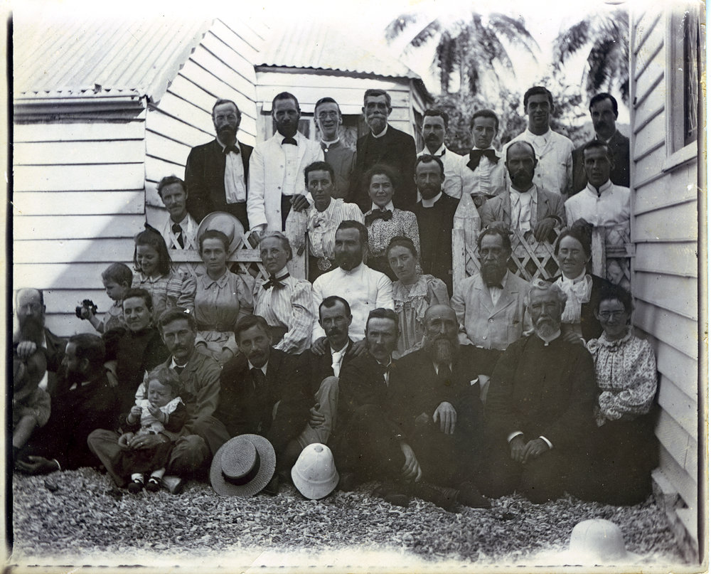 Synod Group At Tanna, 1900