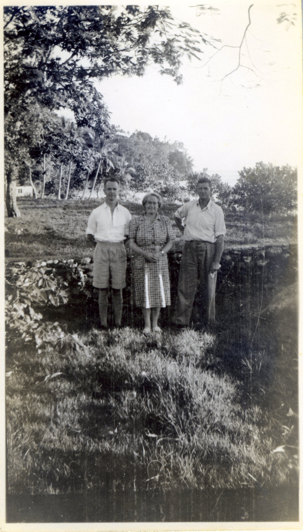 Rev. J. S. and Mrs. E. W. Murray at Paama