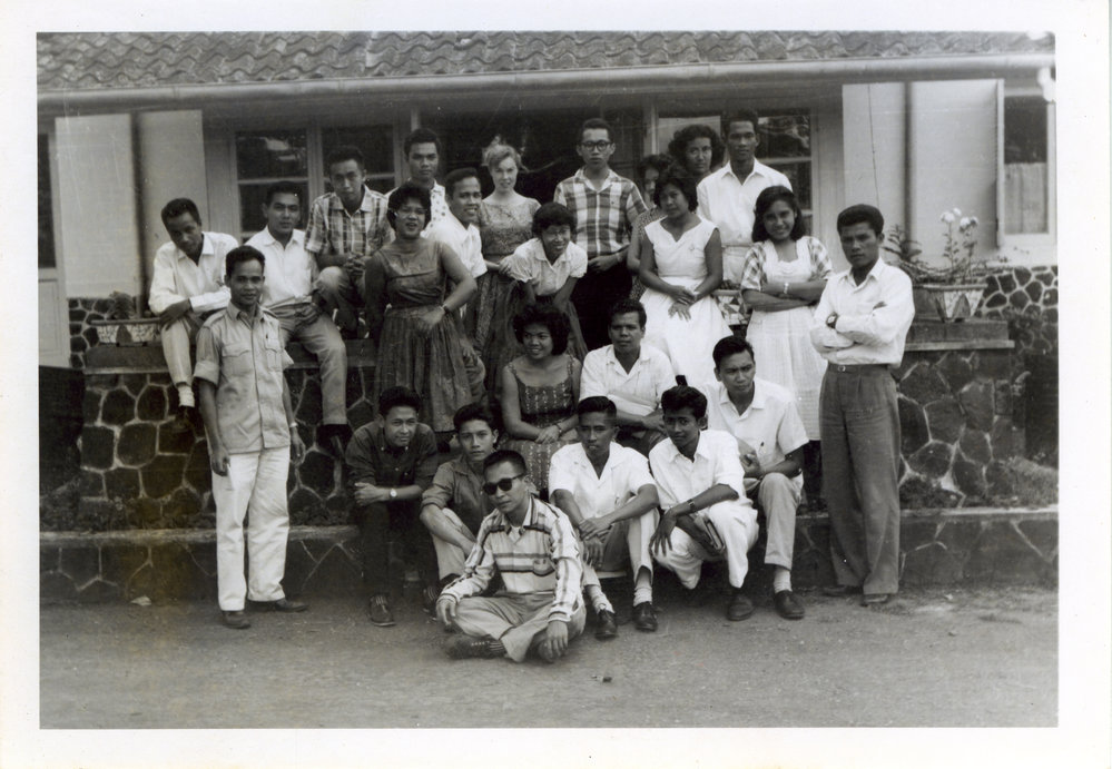 Group Of Students At Retreat