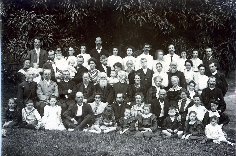 Mission group photograph, Nguna Synod