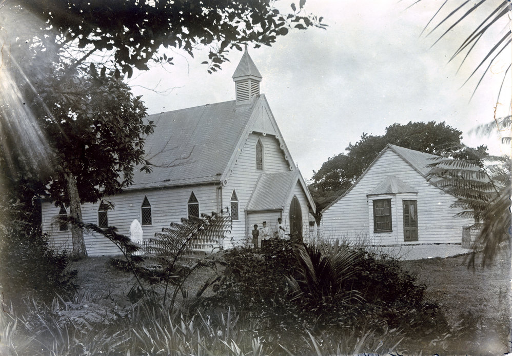 Church and mission house, Kwamera, Tanna