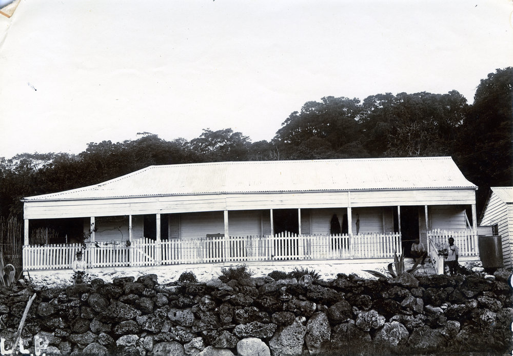 Mission house at Pangkumu, Malekula