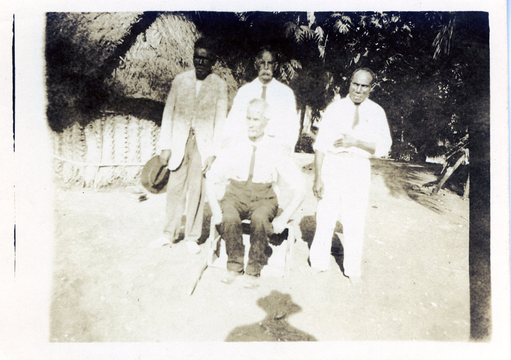 Missionaries and Elders on Ambrim